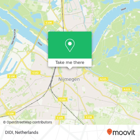 DIDI, Broerstraat 46 6511 KN Nijmegen map