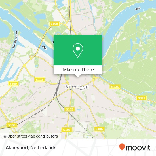 Aktiesport, Broerstraat 51 6511 KM Nijmegen Karte