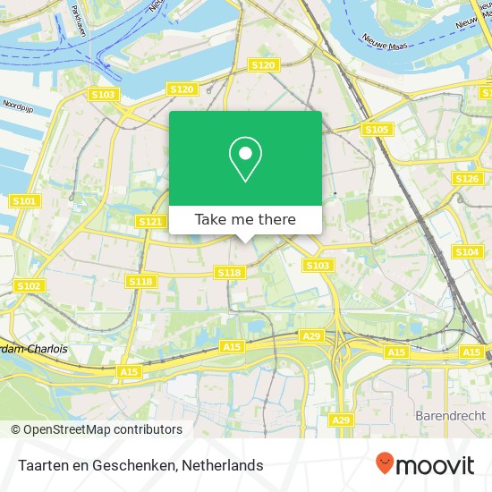 Taarten en Geschenken, Ludenhorst 34 3085 VS Rotterdam Karte