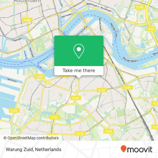 Warung Zuid, Dordtselaan 124 3073 GK Rotterdam map