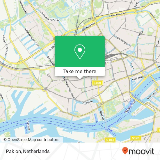 Pak on, Vierambachtsstraat 28 3023 AN Rotterdam Karte