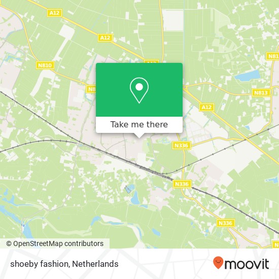 shoeby fashion, Marktstraat 10 6901 AL Zevenaar map