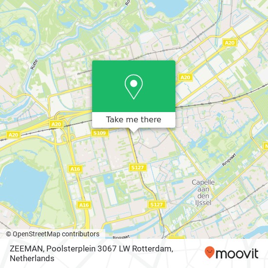 ZEEMAN, Poolsterplein 3067 LW Rotterdam Karte