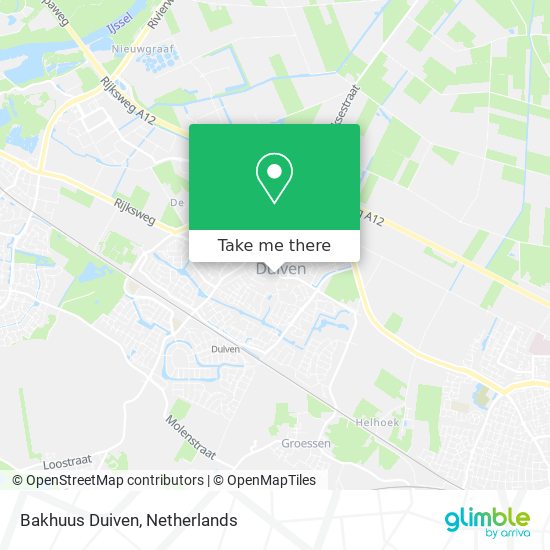 Bakhuus Duiven map