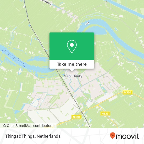 Things&Things, Tollenstraat 3 4101 BD Culemborg map