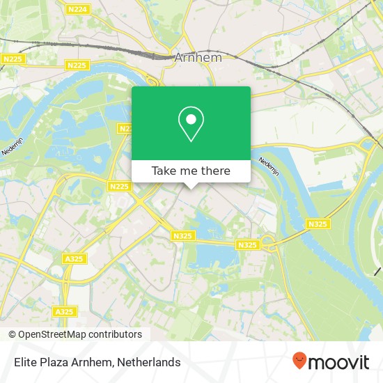 Elite Plaza Arnhem, Akkerwindestraat 37 6832 CS Arnhem map