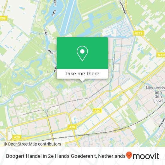 Boogert Handel in 2e Hands Goederen t, Wollefoppenweg 89 2761 DK Zevenhuizen map