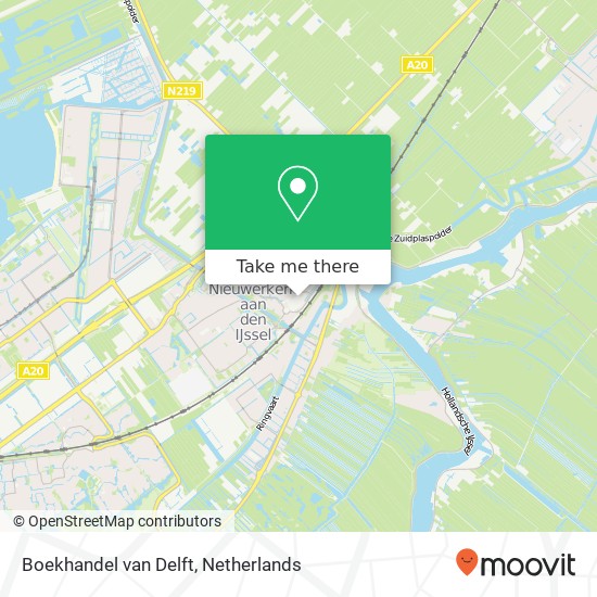 Boekhandel van Delft map
