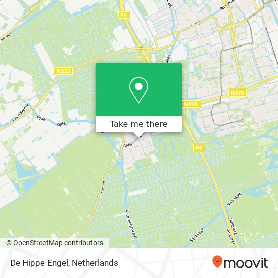 De Hippe Engel, Keenenburgweg 3 2636 GK Schipluiden Karte