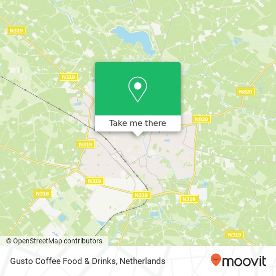 Gusto Coffee Food & Drinks, Meddosestraat 1 7101 CS Winterswijk map
