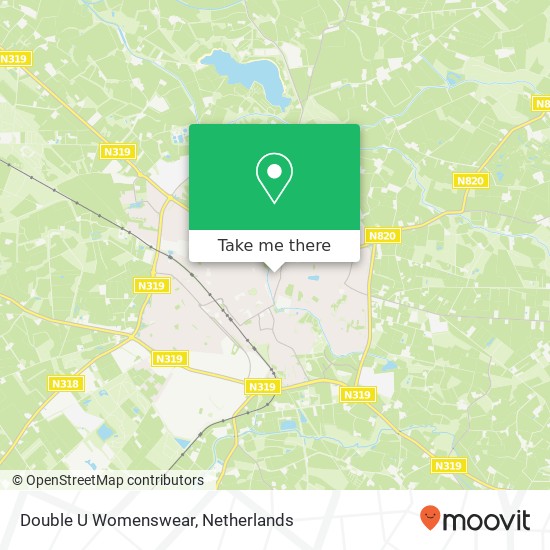 Double U Womenswear, Ratumsestraat 35A 7101 MT Winterswijk map