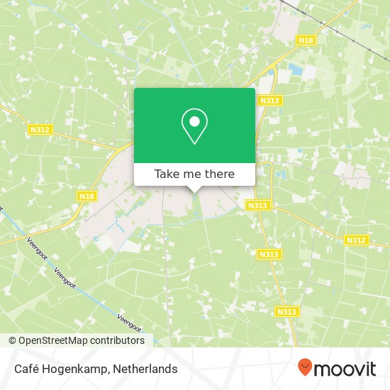 Café Hogenkamp map