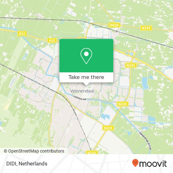 DIDI, Hoofdstraat 66 3901 AT Veenendaal map