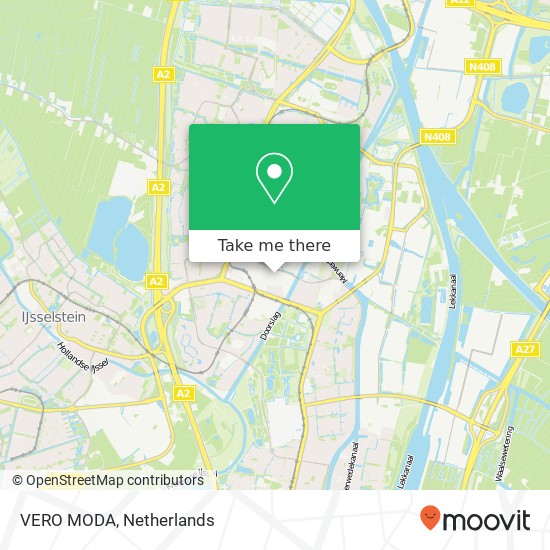 VERO MODA, Passage 2 3431 LP Nieuwegein map