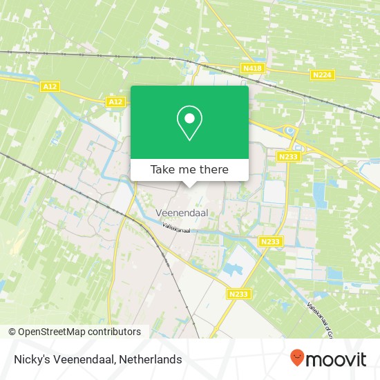 Nicky's Veenendaal, Scheepjeshof 84 Karte