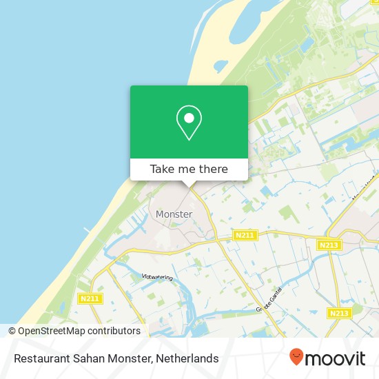 Restaurant Sahan Monster, Molenstraat 248 2681 BZ Monster Karte