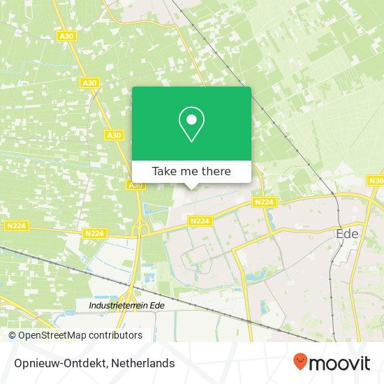 Opnieuw-Ontdekt, Mauvezand 31 6718 ML Ede map