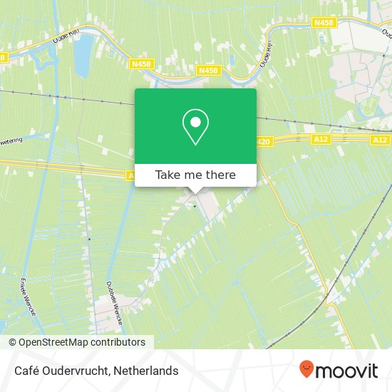 Café Oudervrucht map