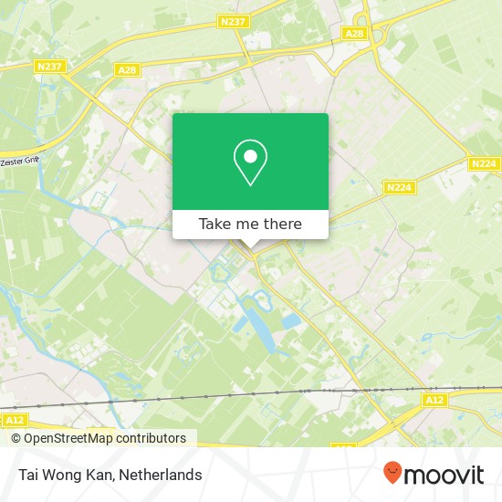 Tai Wong Kan, 2e Dorpsstraat 57 3701 AA Zeist map