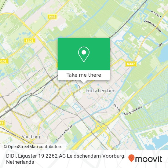 DIDI, Liguster 19 2262 AC Leidschendam-Voorburg map