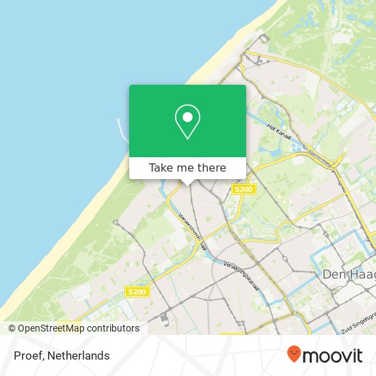 Proef, Douzastraat 1 2581 RV Scheveningen map