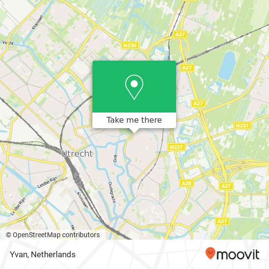 Yvan, Graanstraat 1 3572 TP Utrecht map