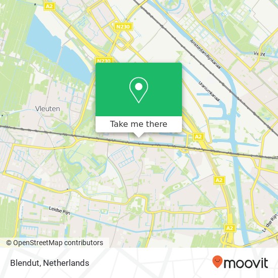 Blendut, Jazzboulevard 3543 EA Utrecht map