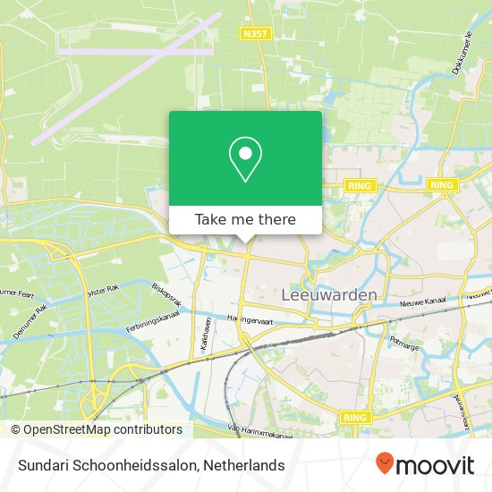 Sundari Schoonheidssalon, Wagnerstraat 5 map