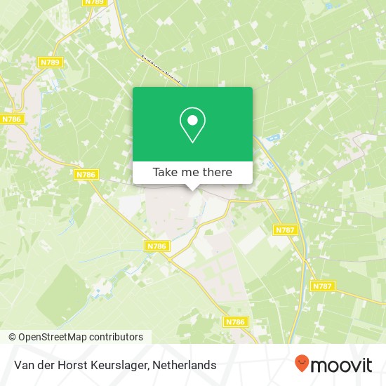 Van der Horst Keurslager map