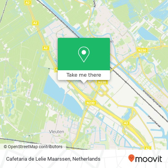 Cafetaria de Lelie Maarssen, Boomstede 205 3608 AK Maarssen Karte