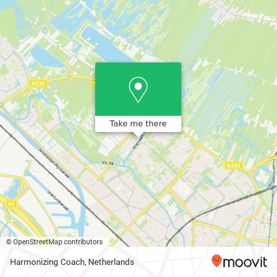 Harmonizing Coach, Houstondreef 9 3564 KL Utrecht Karte