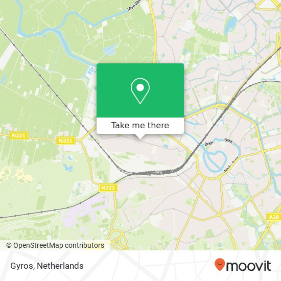 Gyros, Noordewierweg 139 3812 DD Amersfoort map