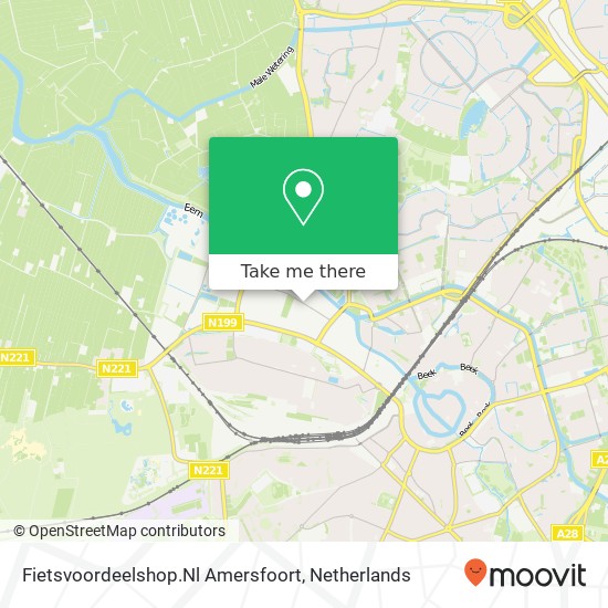 Fietsvoordeelshop.Nl Amersfoort map