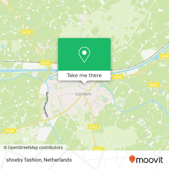 shoeby fashion, Markt 6 7241 AA Lochem map