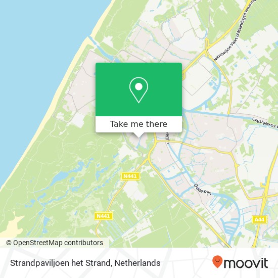 Strandpaviljoen het Strand map