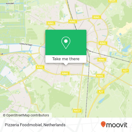 Pizzeria Foodmobiel, Neuweg 247 1214 GR Hilversum map