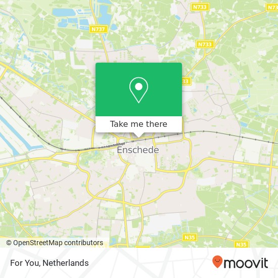 For You, Molenstraat 22 7514 DK Enschede map