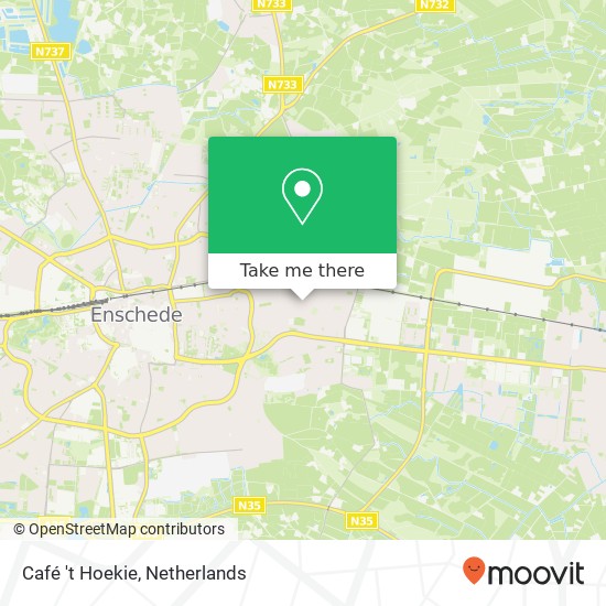 Café 't Hoekie map