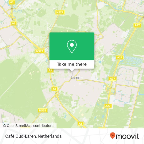 Café Oud-Laren map