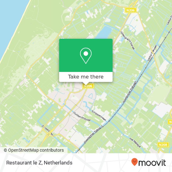 Restaurant le Z, Herenweg 78 2211 CD Noordwijkerhout Karte