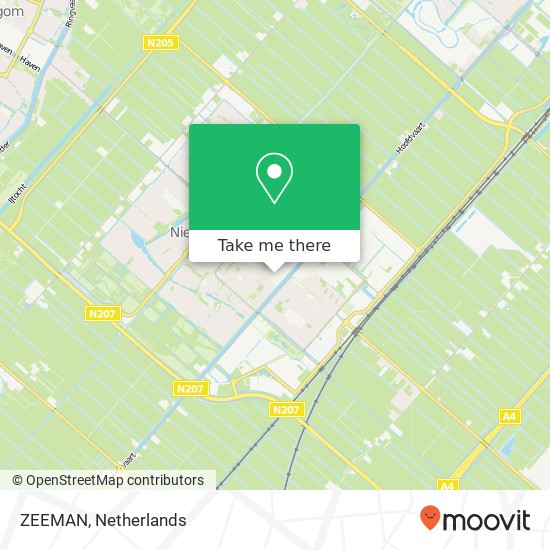 ZEEMAN, Venneperhof 48 2151 AZ Haarlemmermeer map