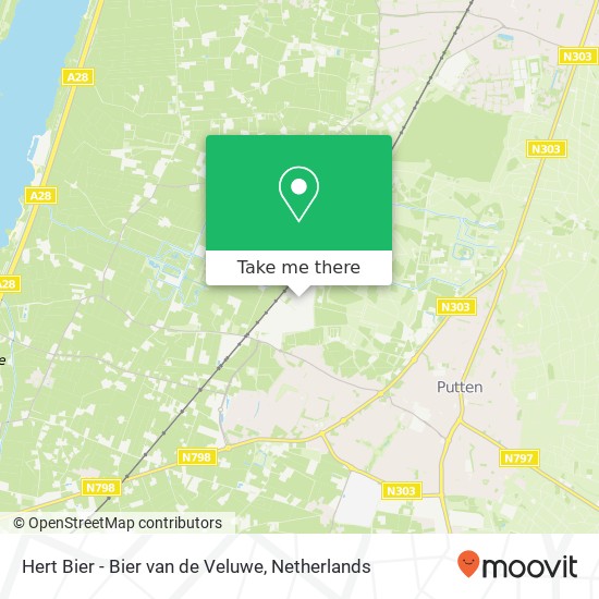 Hert Bier - Bier van de Veluwe Karte