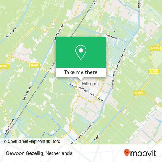 Gewoon Gezellig, Henri Dunantplein 21 2181 ES Hillegom map