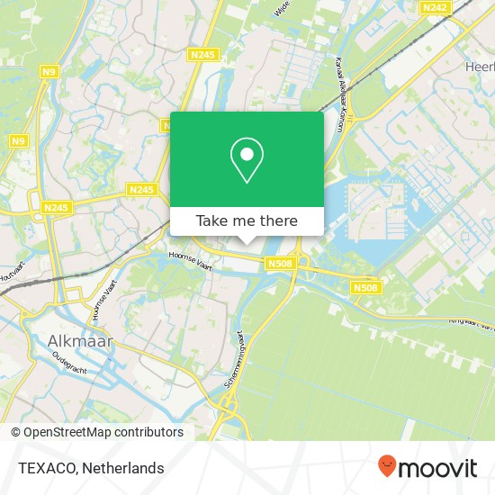 TEXACO, Robbenkoog 10 map