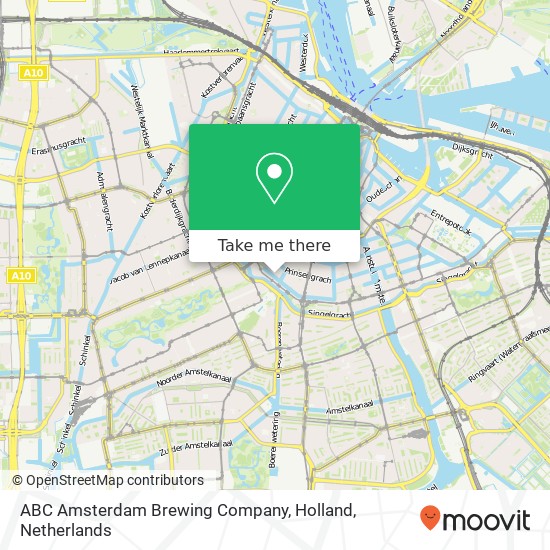 ABC Amsterdam Brewing Company, Holland, Lijnbaansgracht 271 1017 RL Amsterdam map