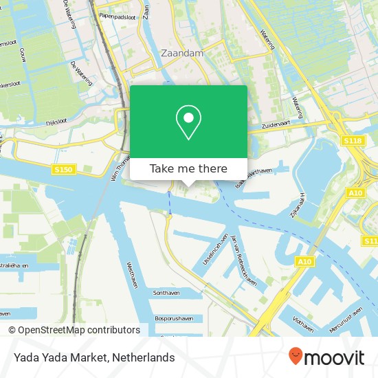 Yada Yada Market map