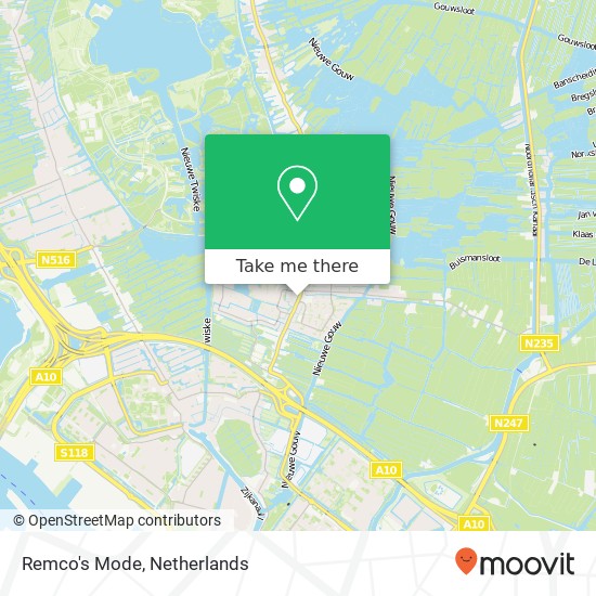 Remco's Mode, Zuideinde 2 1121 CL Landsmeer Karte