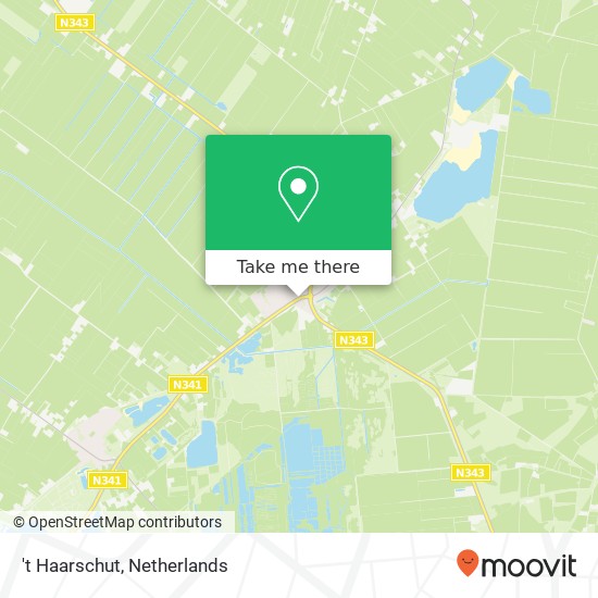 't Haarschut map