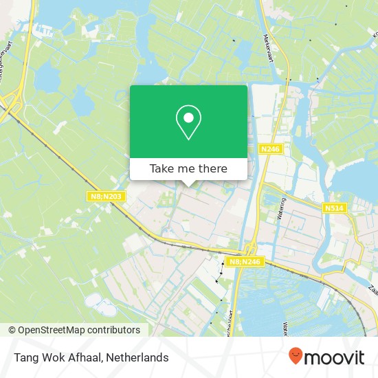 Tang Wok Afhaal, Rosariumplein 1 1561 DX Krommenie Karte