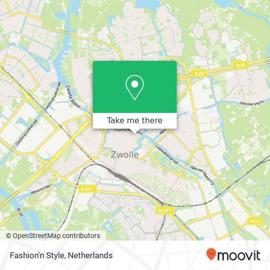 Fashion'n Style, Diezerstraat 103 8011 RE Zwolle map